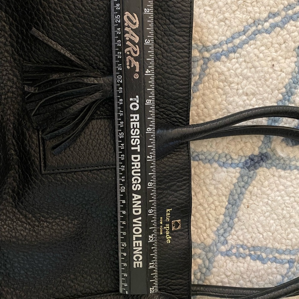 Kate Spade Large Tote—Black Pebbled Leather - Picture 5 of 8